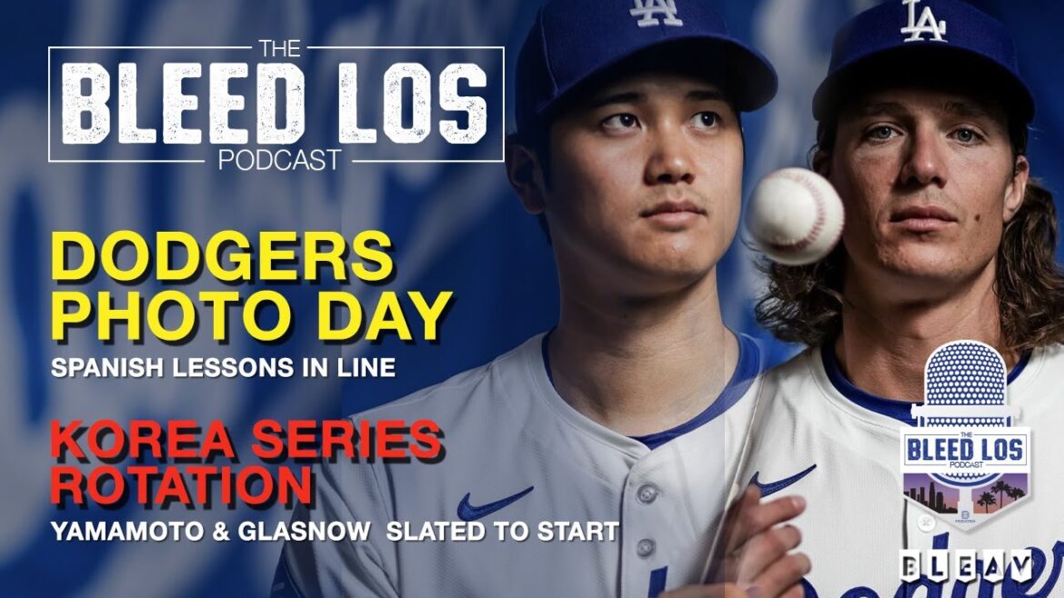 Dodgers Photo Day et Teoscar Hernández enseigne l'espagnol à Ohtani et Yamamoto