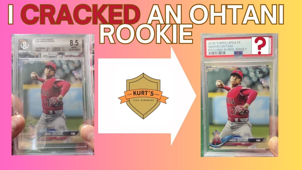 J'ai CRAQUÉ et RESUBBÉ une carte Shohei Ohtani Rookie