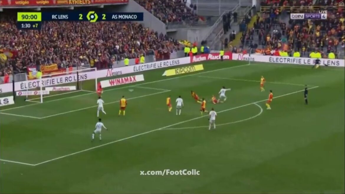 Takumi Minamino Double But 90+3 | Lens vs Monaco 2-3 Temps forts des prolongations | Ligue 1 2023/24