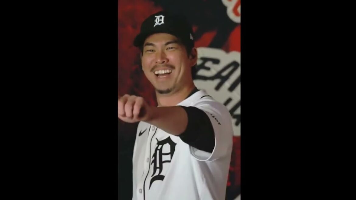 [Ne manquez pas]Kenta Maeda se présente aux fans des Tigres.