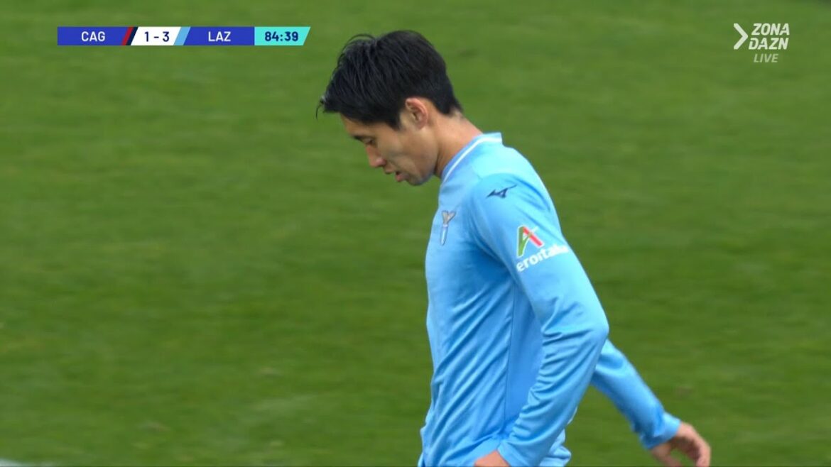 Daichi Kamata a eu un impact pendant 13 minutes contre Cagliari.  (2024/02/10)