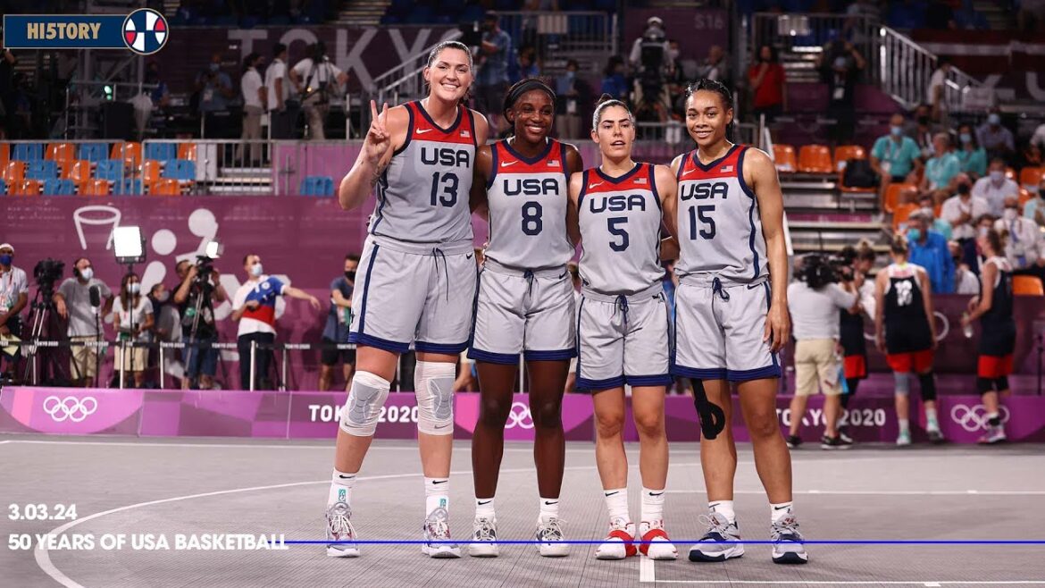 Les États-Unis remportent l’or 3x3 à Tokyo // USA Basketball HI5T0RY