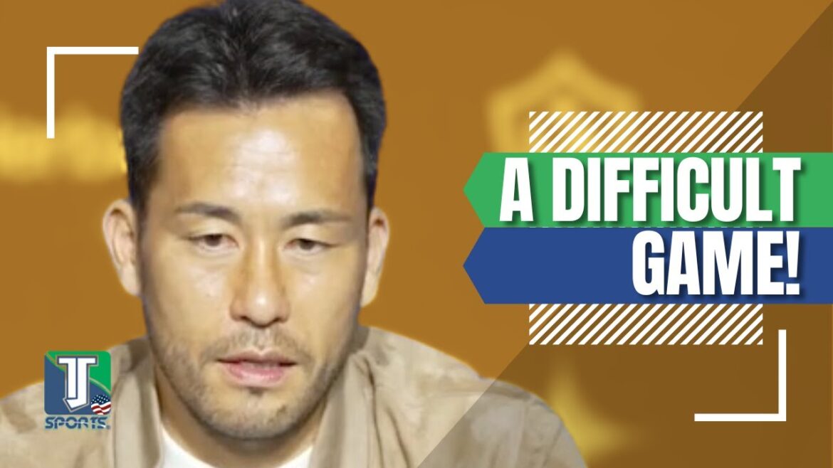 Maya Yoshida PARLE de la difficulté d'affronter Lionel Messi et l'Inter Miami