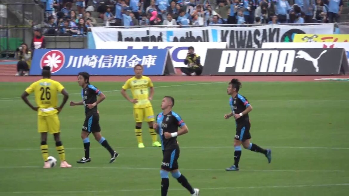 [#J League]Kawasaki F vs CK de #Kashiwa Reysol Kengo ~ Le super header de #Shogo Taniguchi a été décidé ! #frontale #Raysol #Kosuke Nakamura #Yu Kobayashi