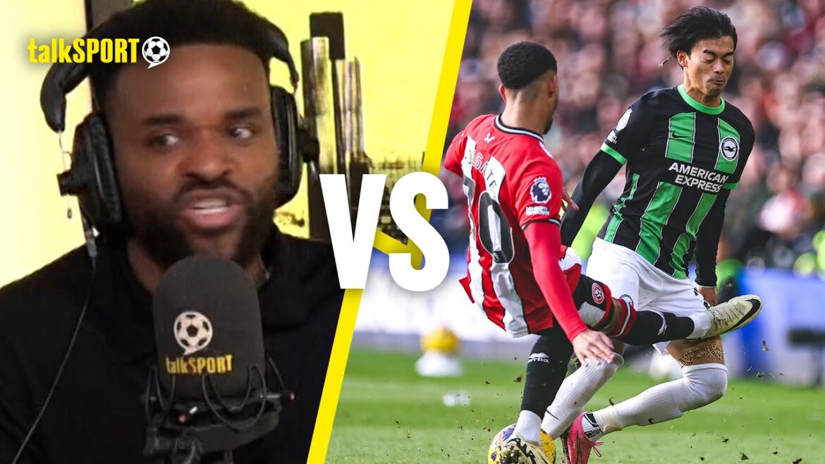 Darren Bent APPELLE le possible tacle de « FIN DE CARRIÈRE » de Mason Holgate contre Mitoma « MALICE ! »👀😡 Darren Bent APPELLE le possible tacle de « FIN DE CARRIÈRE » de Mason Holgate contre Mitoma « MALICE ! »👀😡