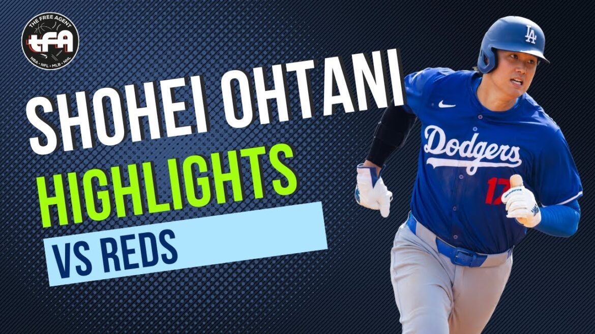 Shohei Ohtani : ses highlight contre les Reds (8 Mars 2024)
