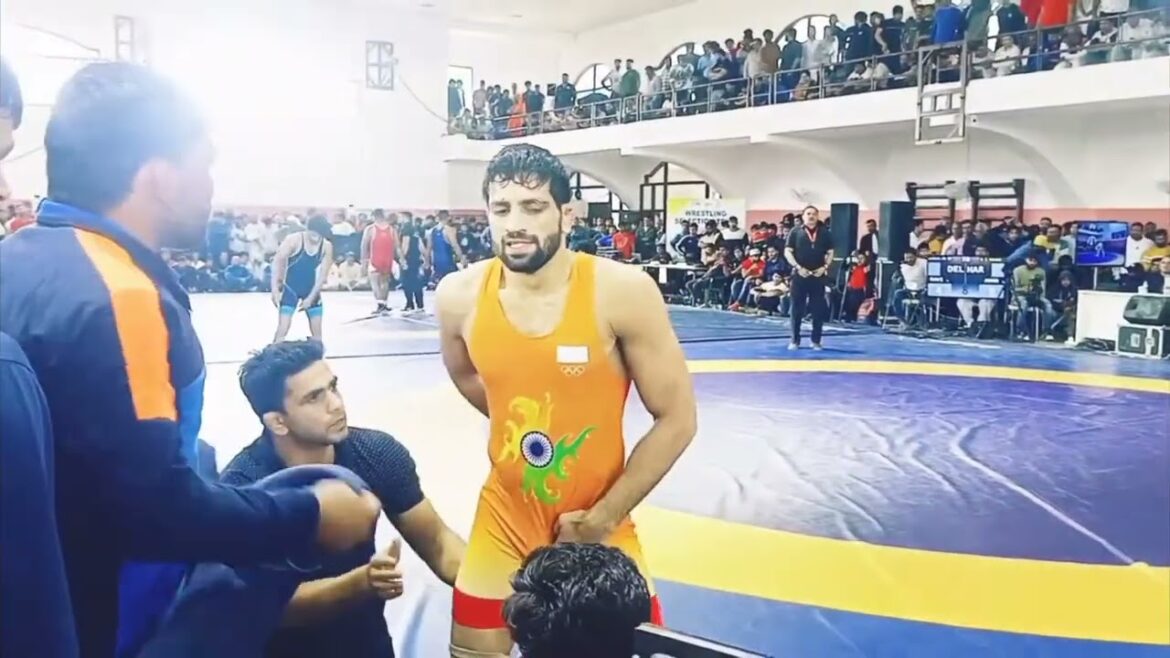 Ravi dahiya 🆚 aman sehrawat, essai de qualification aux Jeux olympiques 2024 🤼 aman shehrawat a vaincu ravi dahiya 🤼