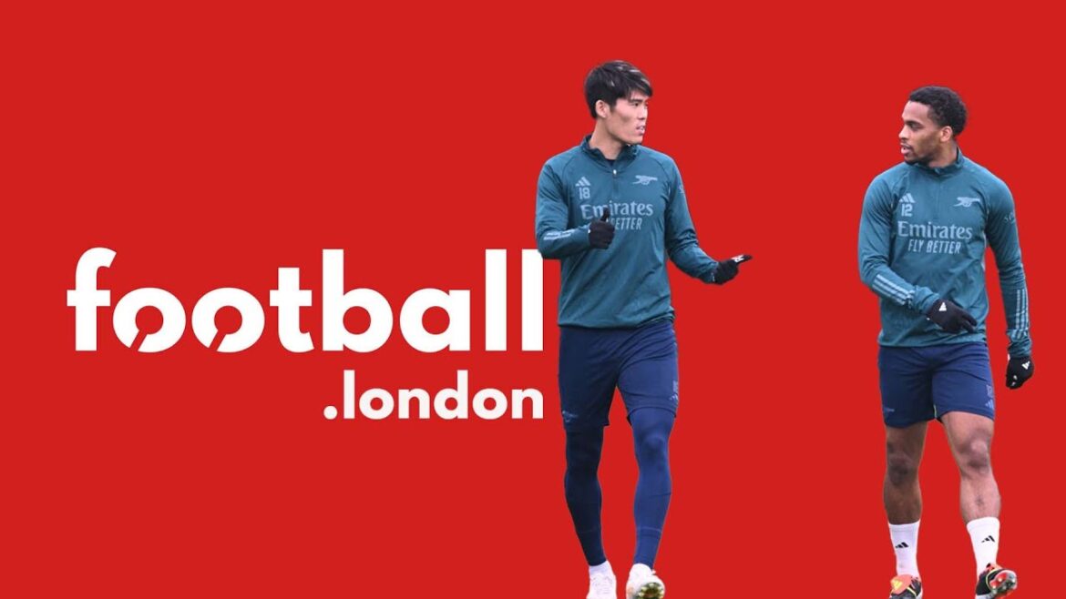 Jurrien Timber et Takehiro Tomiyasu sont les bienvenus de RETOUR à l'entraînement d'Arsenal