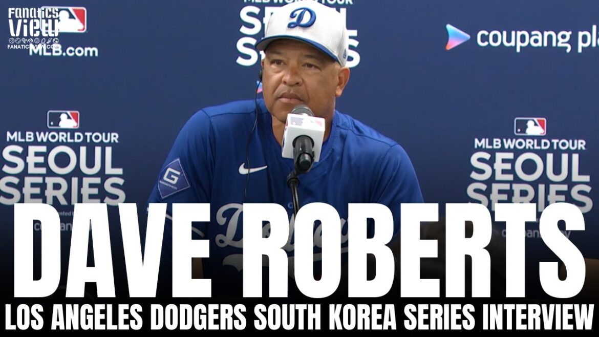 Dave Roberts discute de la série Shohei Ohtani « Michael Jordan » Impact & Dodgers vs Padres Corée du Sud