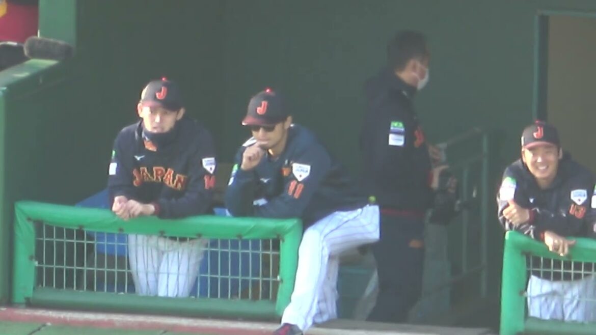 [SAMURAI JAPAN][Yu Darvish]Annonce du lanceur partant pour le match d'adieu de Miyazaki Tout le monde applaudit pour Yoshinobu Yamamoto, qui lancera demain Vidéo locale