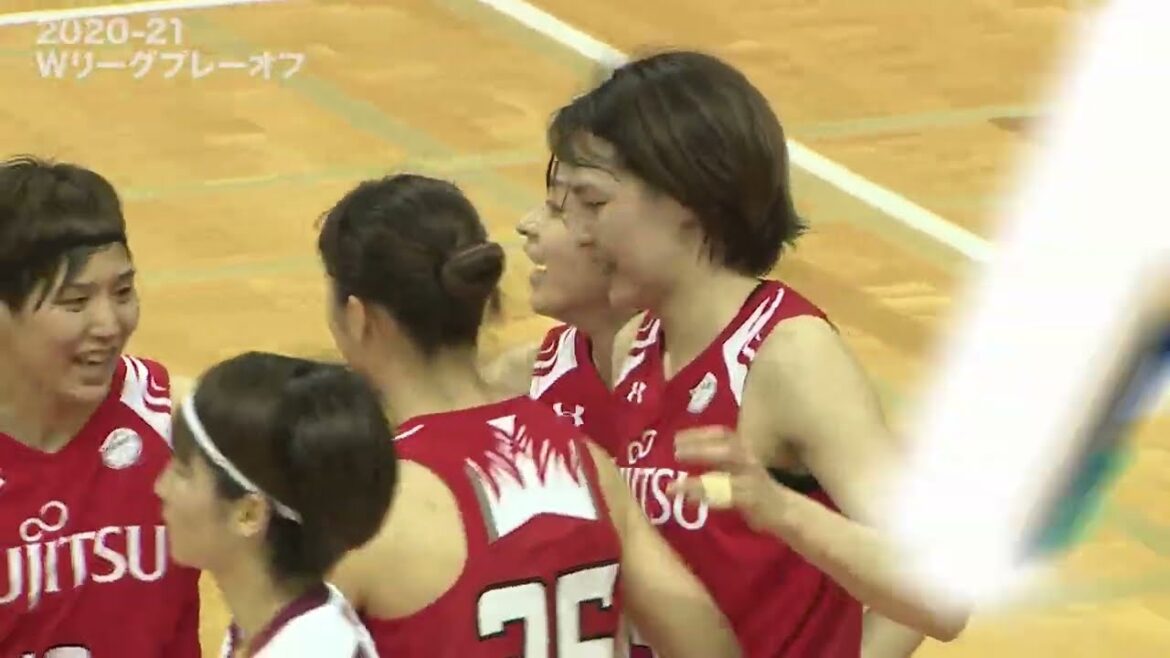 Rui Machida → Mio Shinozaki → Mamiko Tanaka! L'explosion du basket-ball de transition de Fujitsu ![Scène célèbre des séries éliminatoires de la W League]