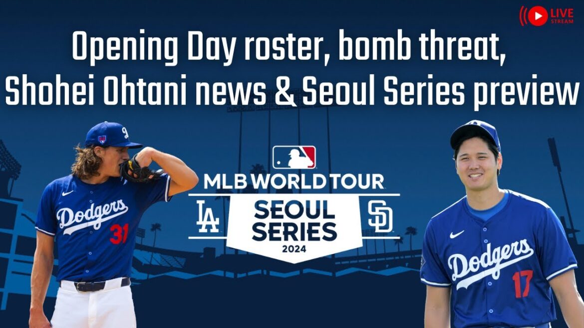 DodgerHeads Live : blessures affectant l'effectif de la journée d'ouverture des Dodgers, alerte à la bombe et mise à jour de Shohei Ohtani