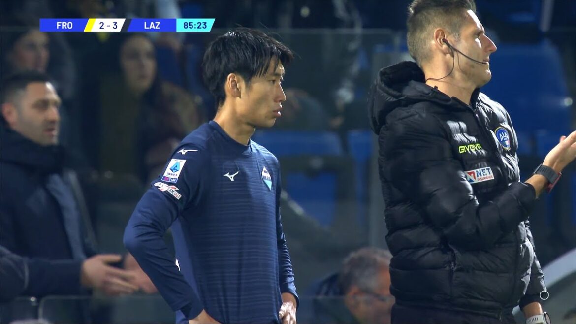 Daichi Kamata a fait preuve de confiance après seulement 10 minutes contre Frosinone.
