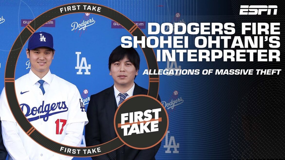 Les Dodgers licencient l’interprète de Shohei Ohtani au milieu d’allégations de « vol massif » | Première prise Les Dodgers licencient l'interprète de Shohei Ohtani au milieu d'allégations de « vol massif » | Première prise