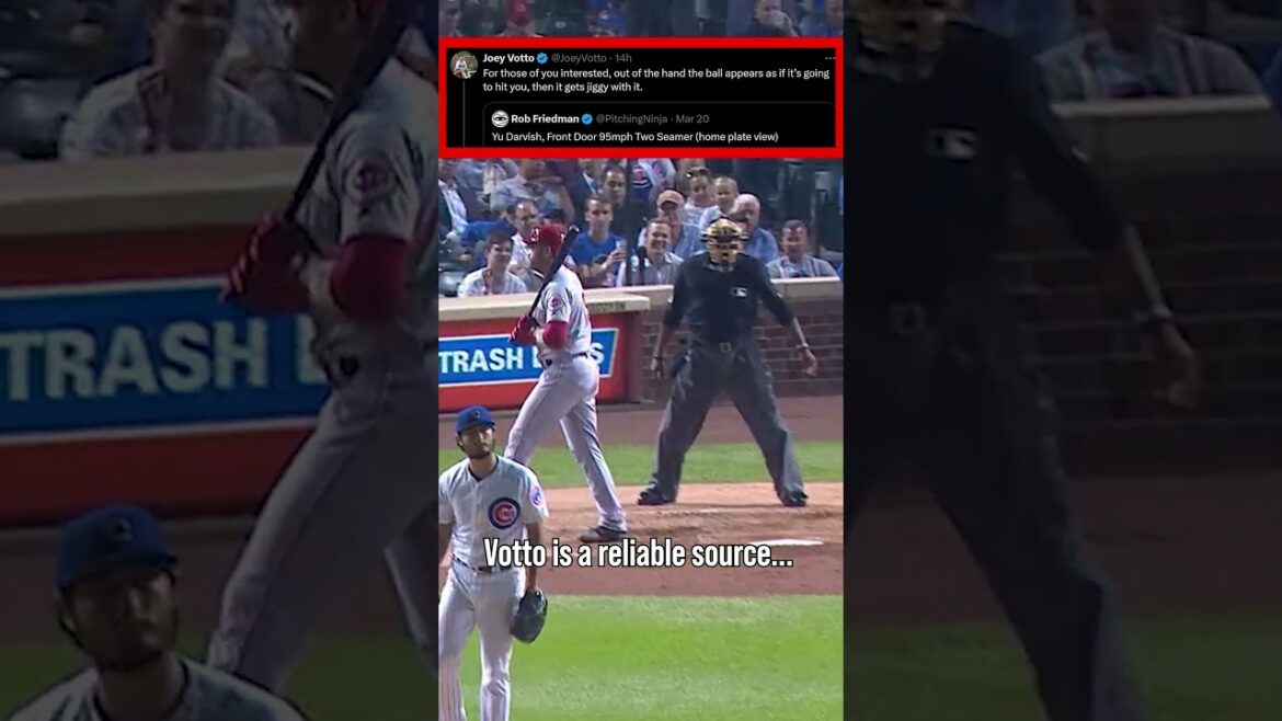 Joey Votto décrit un Vicious Two Seamer de Darvish #mlb