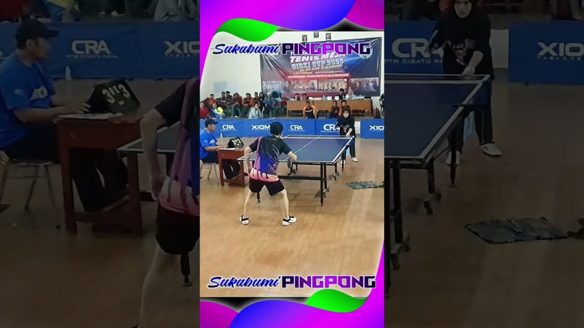 Le Pimples Player s'est retourné et a attaqué #sports #pingpong #worldtabletennis