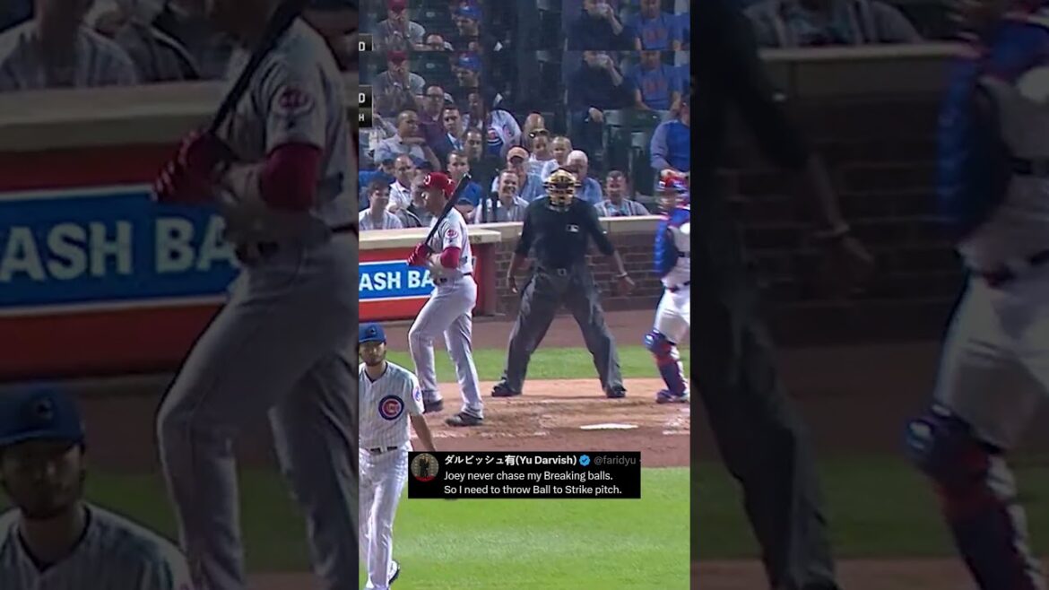 Hilarant!  Joey Votto et Yu Darvish discutent de Two Seamers.  #mlb