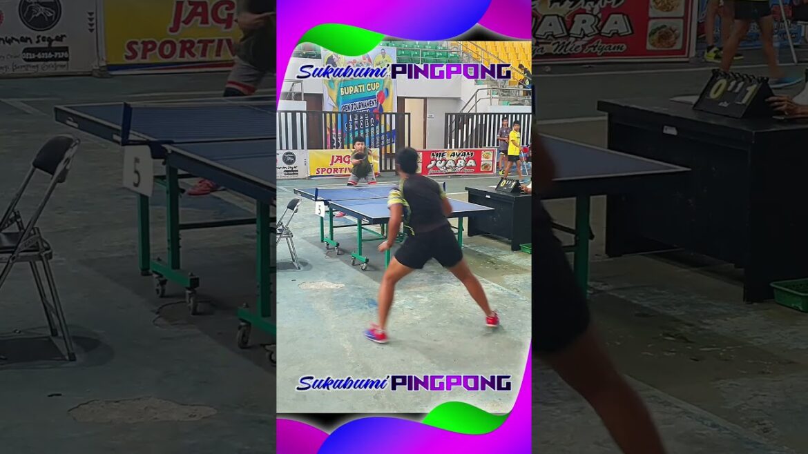 Meilleures techniques coup droit et revers #sports #tenismejaindonesia #pingpong #tabletennis