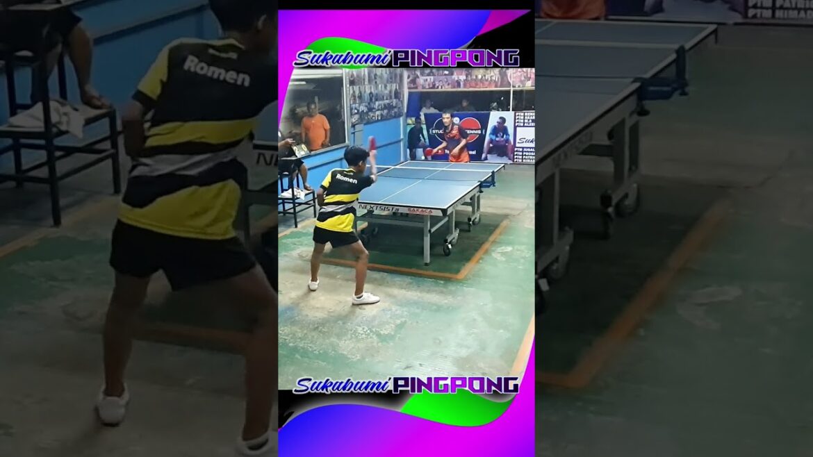 Comment jouer au tennis de table en coup droit #tenismejaindonesia #sports #beautifulpingpong #shorts