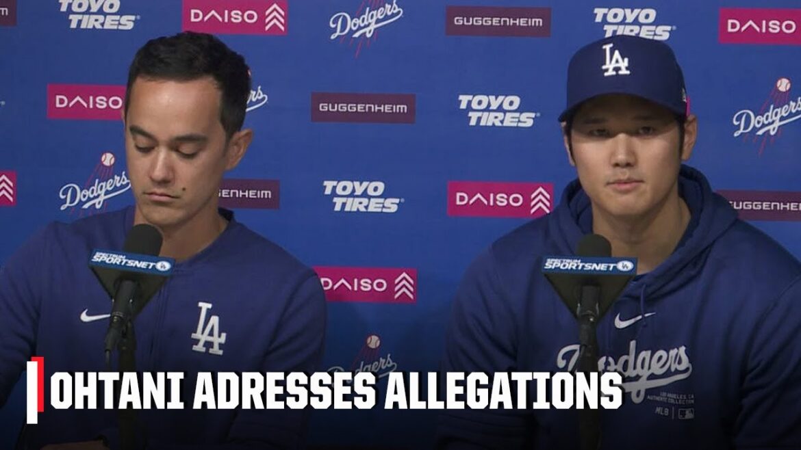 Shohei Ohtani fait une déclaration concernant le scandale du jeu |  MLB sur ESPN