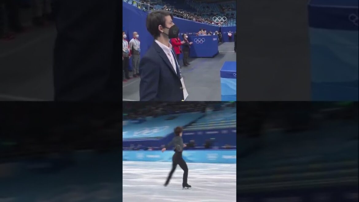 Shoma's coach reactions are incredible!