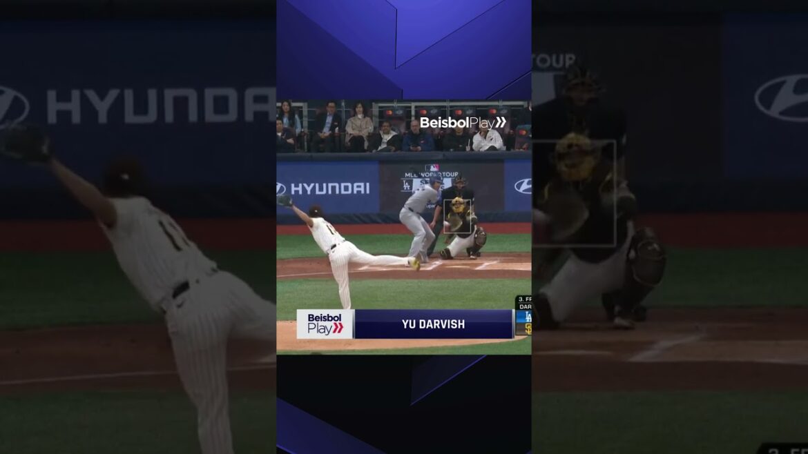 Yu Darvish a réalisé le premier retrait au bâton 🔥💥 Vidéo : MLB #mlb #bigligas #padres #sandiego #beisbol