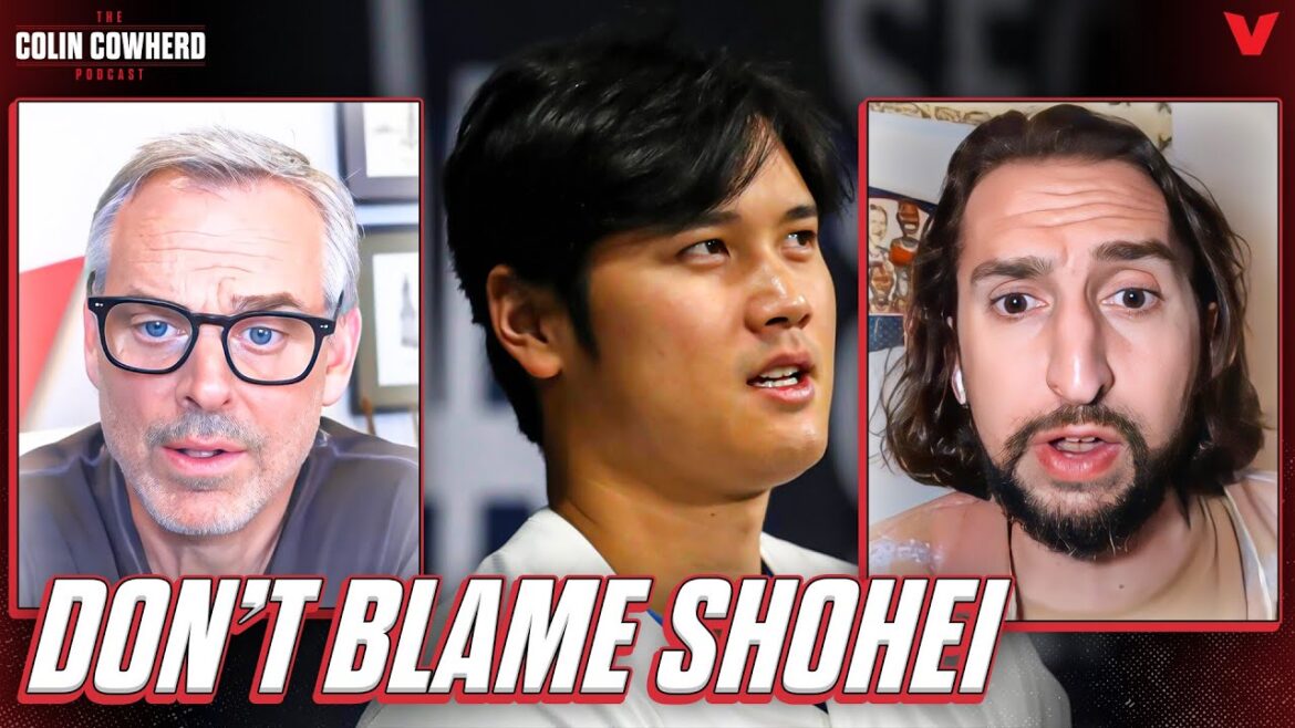 Pourquoi Nick Wright pense que Shohei Ohtani est une VICTIME au milieu du scandale du jeu | Podcast Colin Cowherd Pourquoi Nick Wright pense que Shohei Ohtani est une VICTIME au milieu du scandale du jeu | Podcast Colin Cowherd