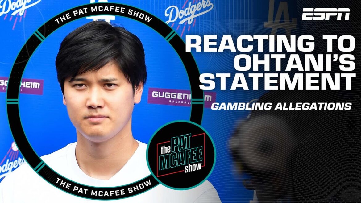 Réaction à la déclaration de Shohei Ohtani sur les accusations de jeu | Le spectacle de Pat McAfee Réaction à la déclaration de Shohei Ohtani sur les accusations de jeu | Le spectacle de Pat McAfee