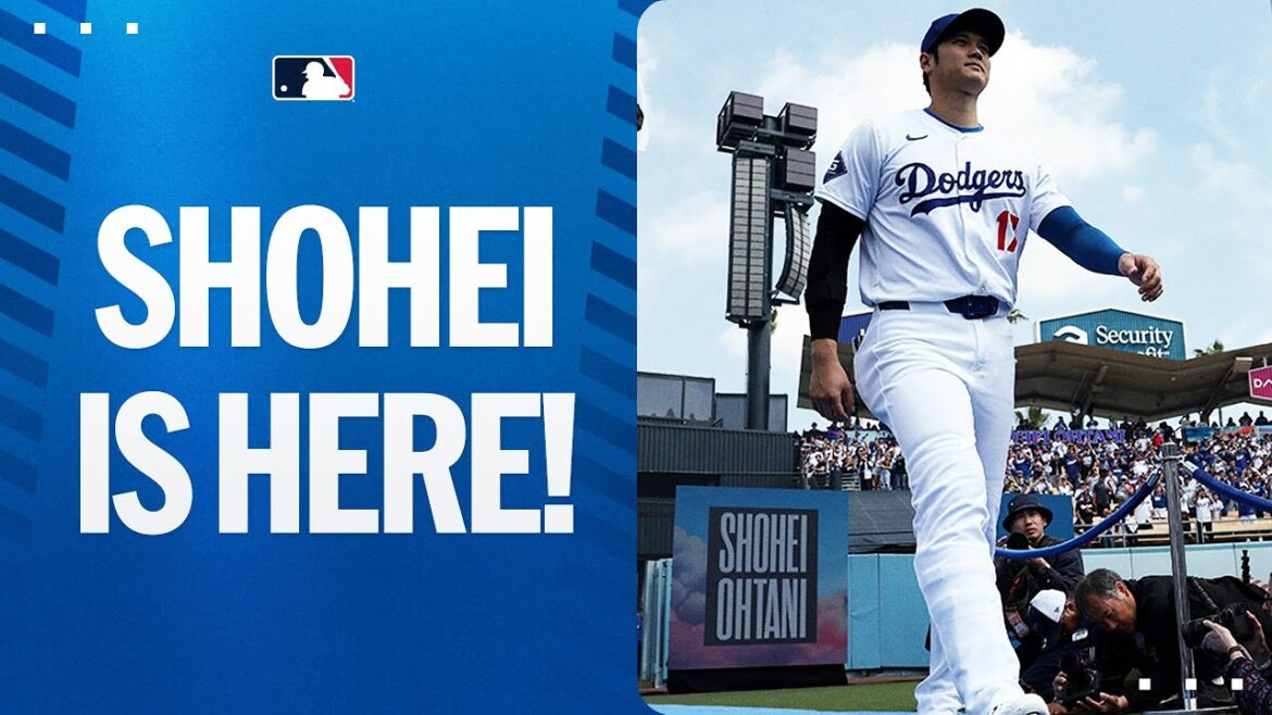 Premier succès de Shohei Ohtani au Dodger Stadium en tant que Dodger !