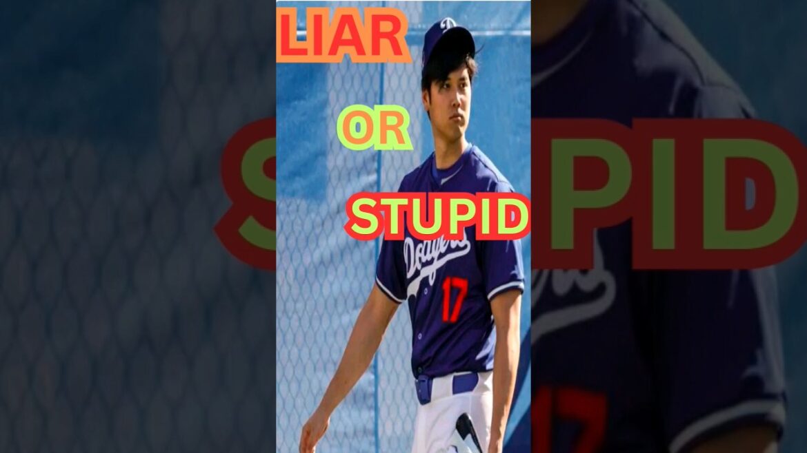 SHOHEI OHTANI MENTEUR OU TOUT SIMPLEMENT STUPIDE👍👎🏽VOUS DÉCIDEZ DE VOTEZ DANS LES COMMENTAIRES SCANDALE DES PARIS SPORTIFS MLB