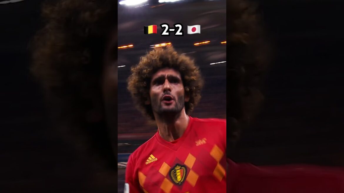 Le plus grand retour en Coupe du Monde ?  Belgique vs Japon
