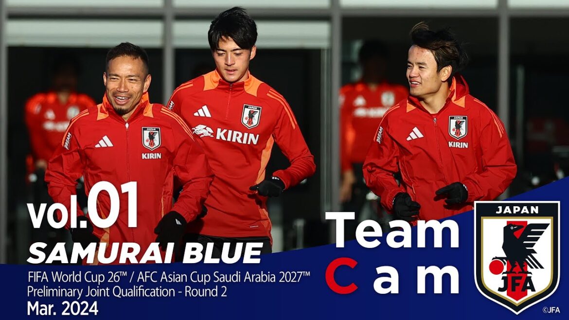 Team Cam vol.01 | Début des activités pour deux matchs consécutifs contre la République populaire démocratique de Corée | @Chiba – mars 2024 | SAMURAI BLUE