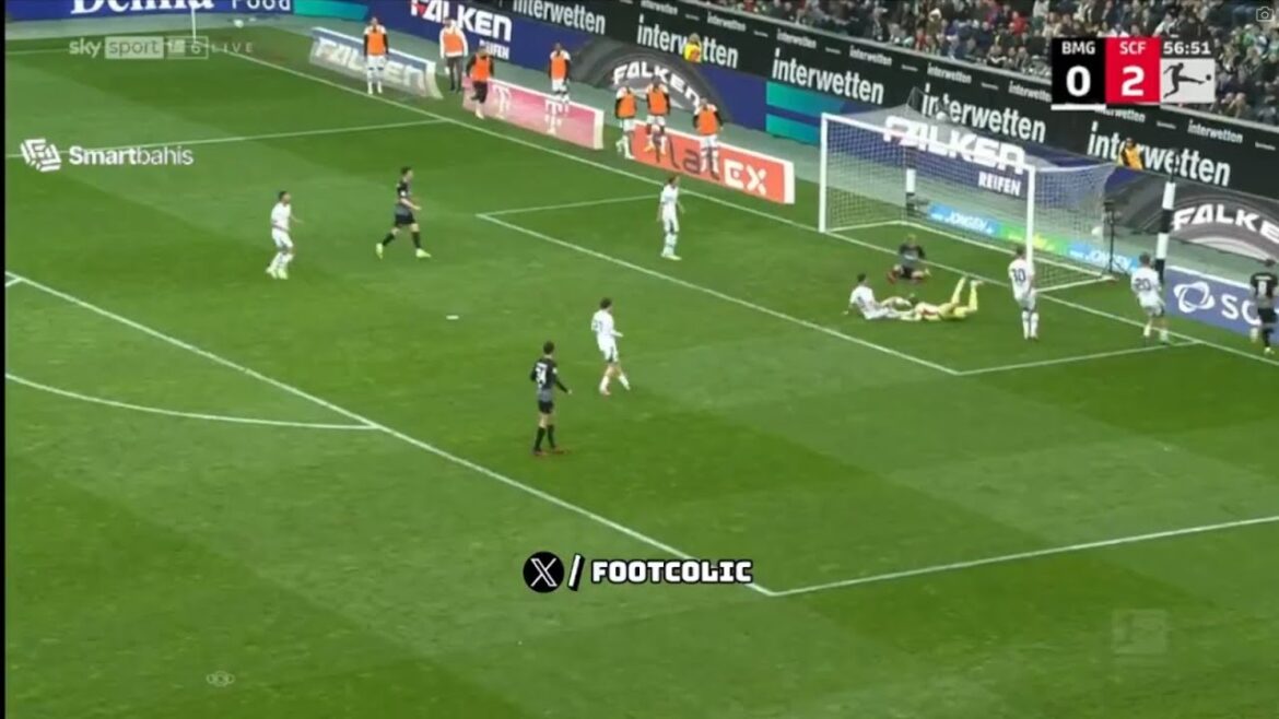 But de Ritsu Doan | Borussia Mugladbach contre Fribourg 0-3 Temps forts des prolongations | Bundesliga 2023/24