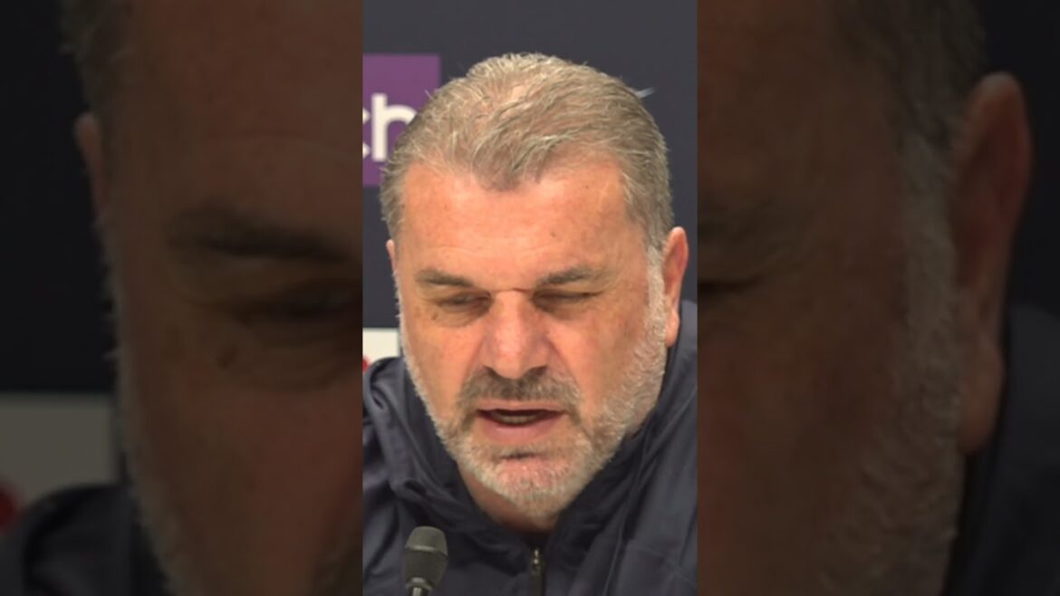 "Je suggérerai que le repos soit une meilleure politique!"  Ange Postecoglou ne veut pas de Romero aux JO