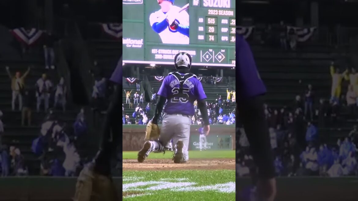 Cette vue du home run de Seiya Suzuki !  🤯