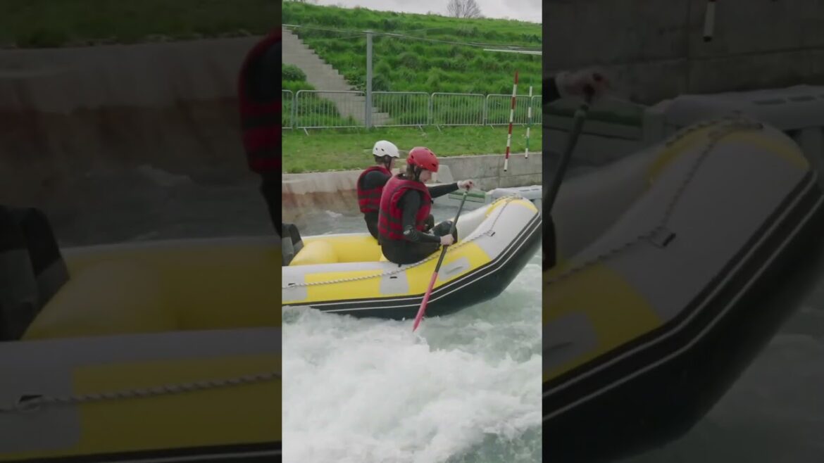 Tournée des sites à Vaires-sur-Marne, check !! ✅ #paris2024