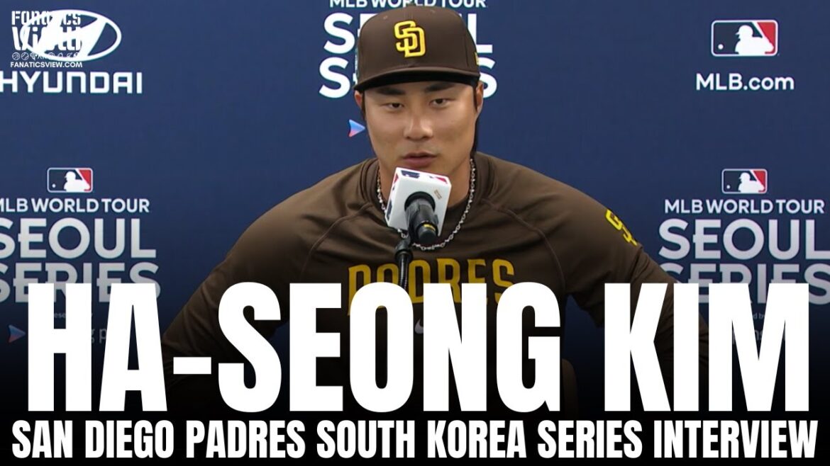 Ha-Seong Kim discute de la série Padres contre Dodgers en Corée du Sud et de sa relation avec Yu Darvish