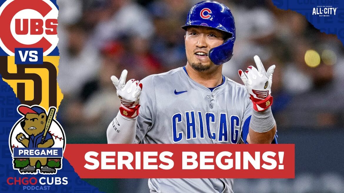 Seiya Suzuki mène les Cubs de Chicago dans une grande série contre les Padres |  Podcast d'avant-match des Cubs de CHGO