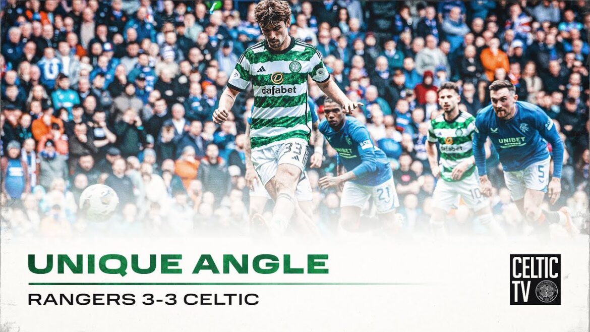 Angle unique |  Rangers 3-3 Celtique |  Buts de Maeda, O'Riley et Idah à Ibrox !