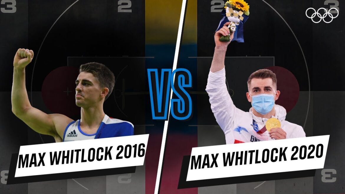 Max Whitlock 2016 🆚 Max Whitlock Tokyo 2020 Cheval d'arçons I Face-à-face