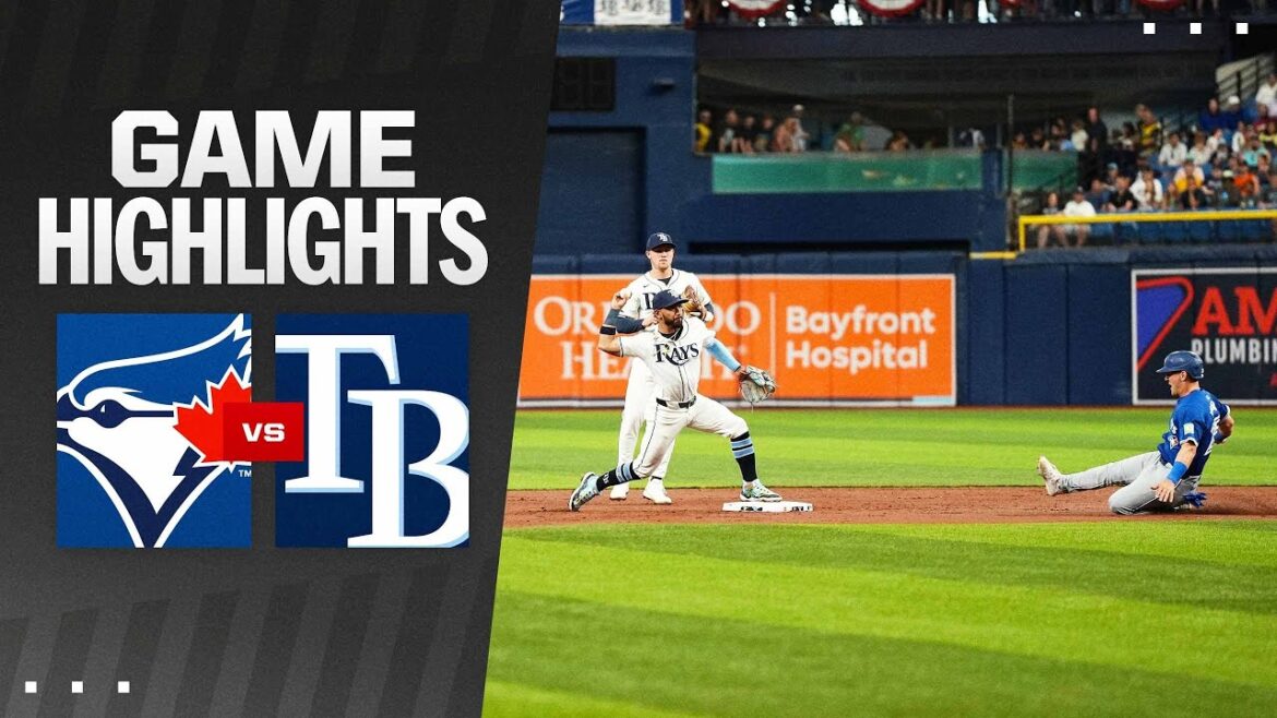 Faits saillants du match Blue Jays contre Rays (30/03/24) |  Faits saillants de la MLB