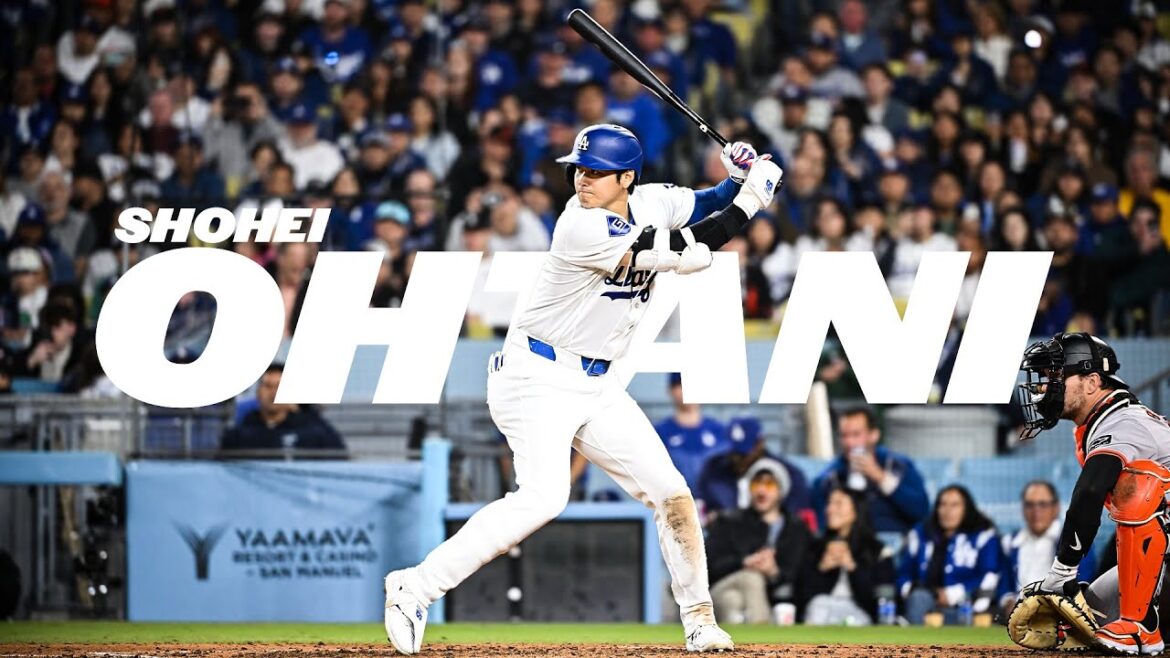 Premier coup de circuit de Shohei Ohtani en tant que Dodger
