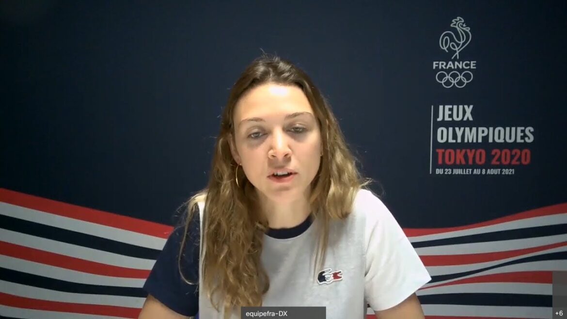 Conférence de Presse Tokyo 2020 - FFE : Manon Brunet (Sabre)