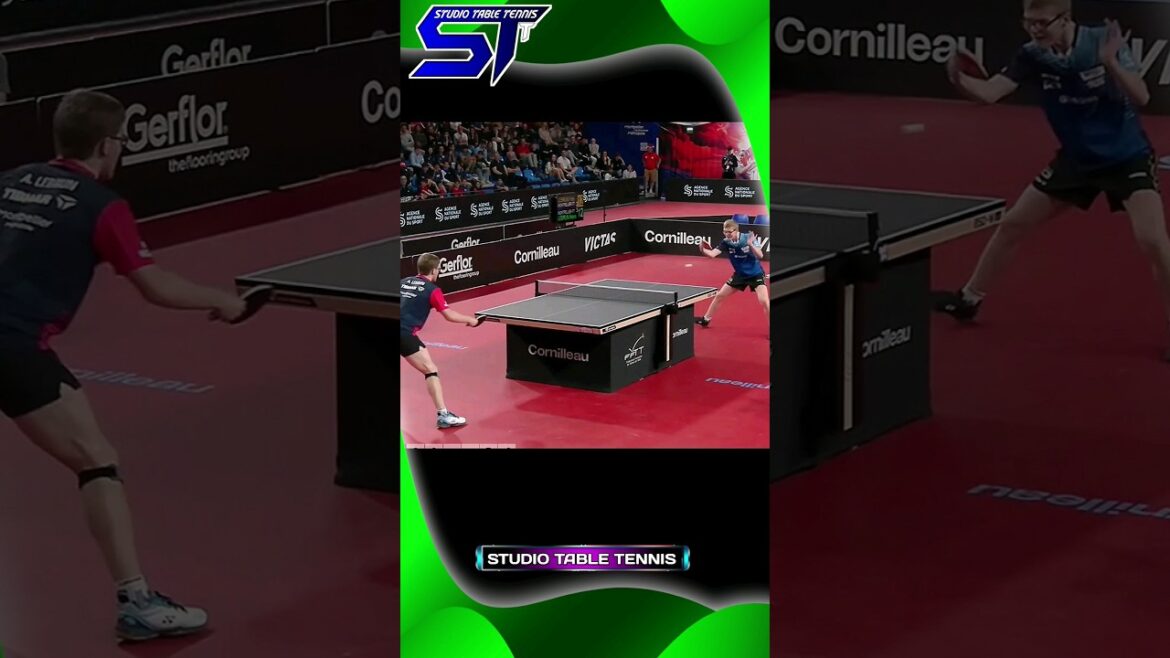 Vitesse de revers terrifiante #pingpong #sports #worldtabletennis #shorts