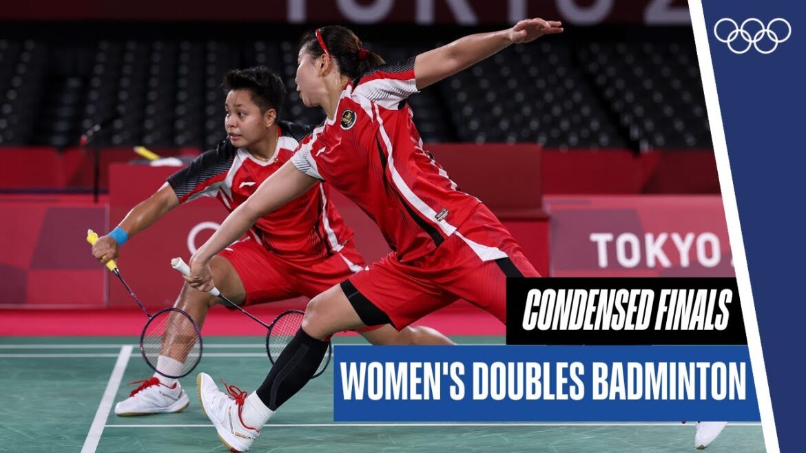 🇮🇩🆚🇨🇳 Badminton Double Féminin 🏸 |  Tokyo 2020 |  Finales condensées