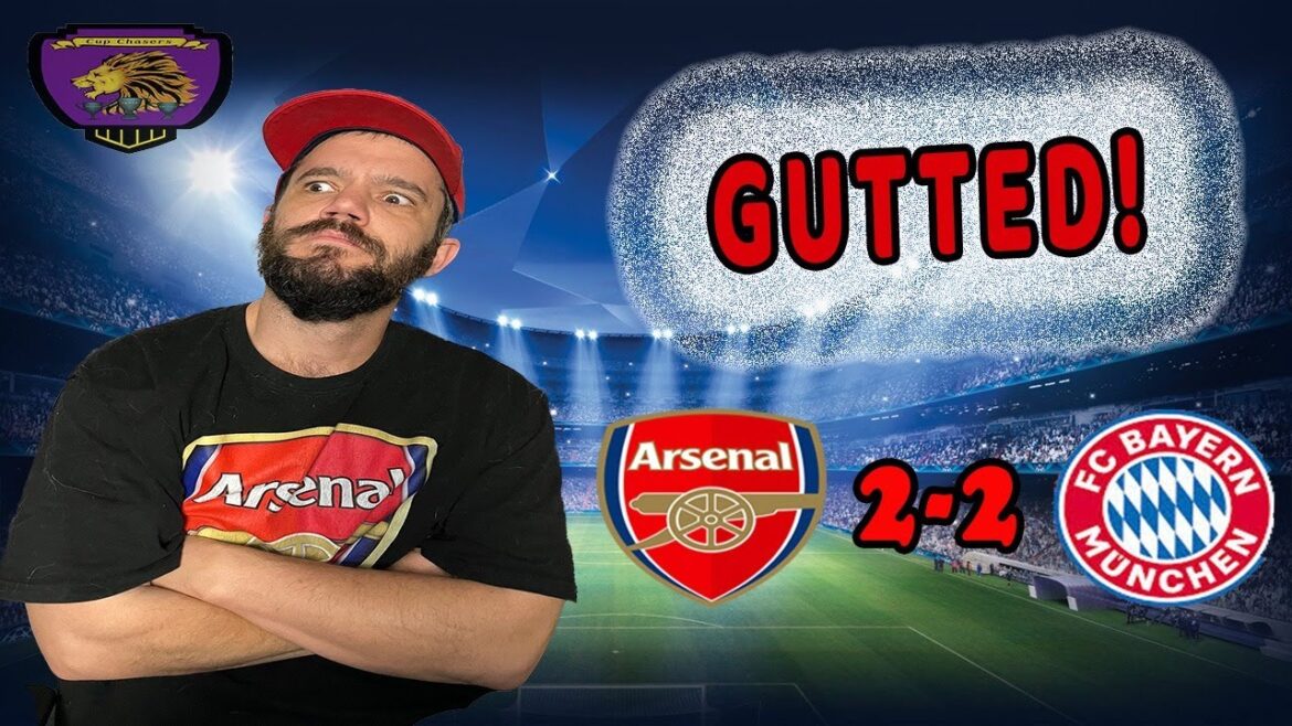 ARSENAL 2-2 BAYERN MUNICH !  LIGUE DES CHAMPIONS!  ABSOLUMENT ÉVASÉ !
