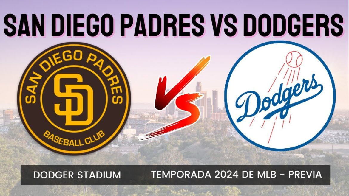 PADRES DE SAN DIEGO contre DODGERS DE LOS ANGELES |  SAISON MLB 2024 |  PRÉCÉDENT