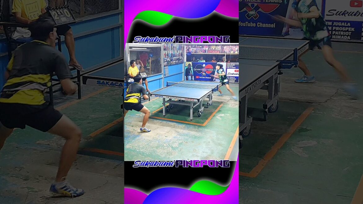 Great Shot Table Tennis #tenismejaindonesia #worldtabletennis #pingpongmania #shorts