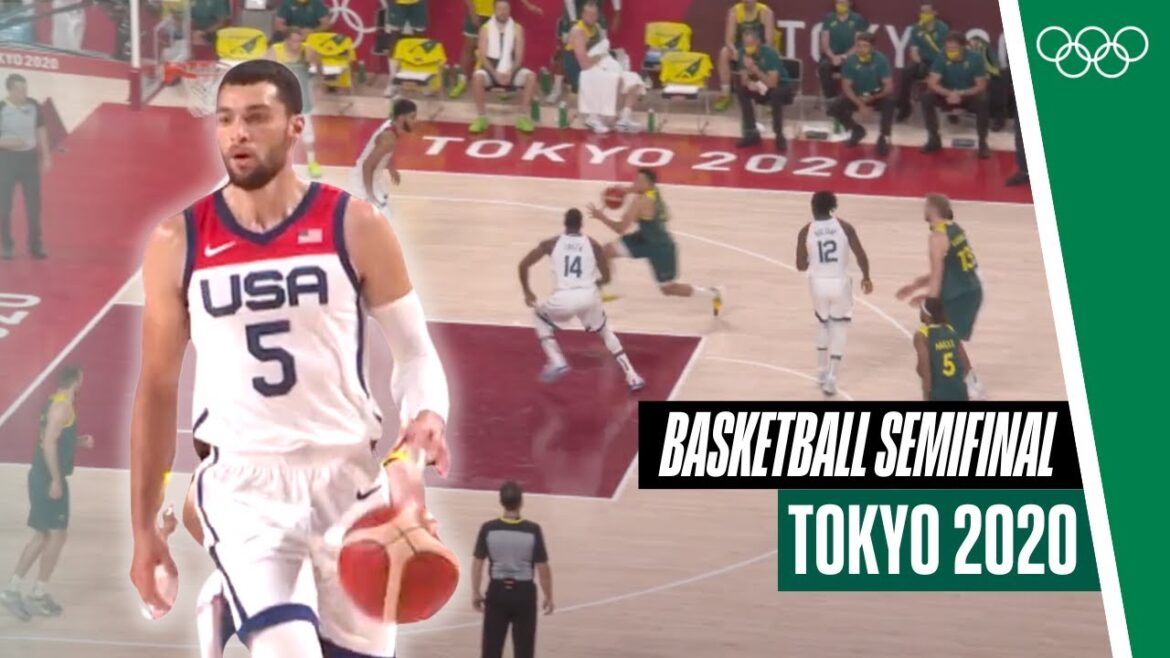 États-Unis🇺🇸 🆚 Australie🇦🇺 |  Demi-finale de basket-ball masculin |  Tokyo 2020