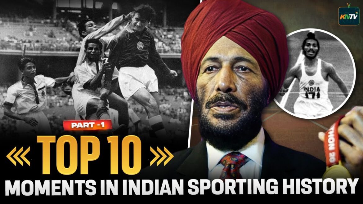 Top 10 des plus grands moments de l’histoire du sport indien |  Partie 1 |  Médaille d'or du football, Neeraj Chopra